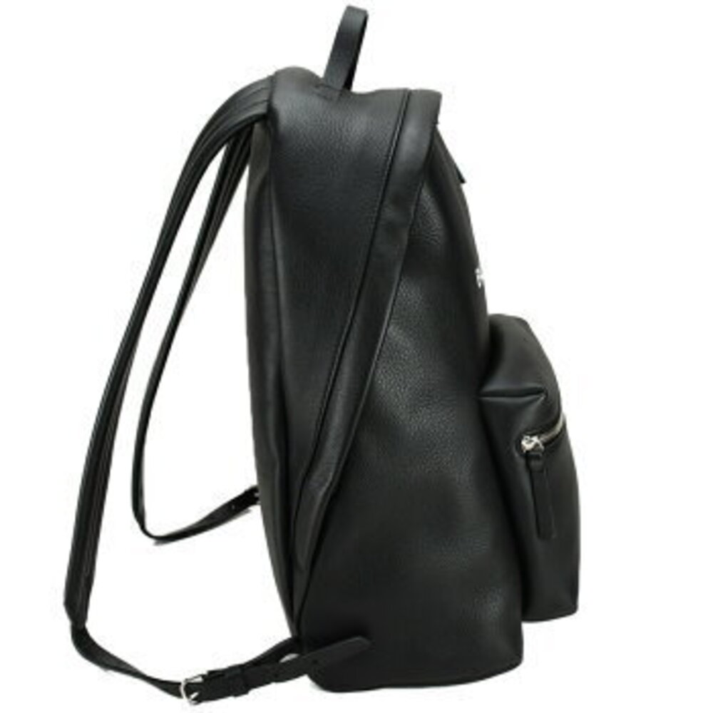 Balenciaga Leather Backpack Logo Black Everyday - Picture 3 of 6